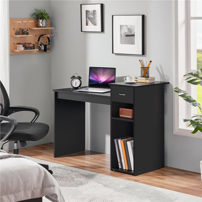 Bureau d'écriture avec huche Pamella, Noir
