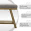 Hahnville 45.3" W Polyester Upholstered Storage Bench-853705373