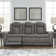 86'' Faux Leather Power Reclining Sofa