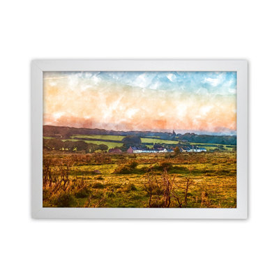Looking Over Dartmoor Landscape - Print