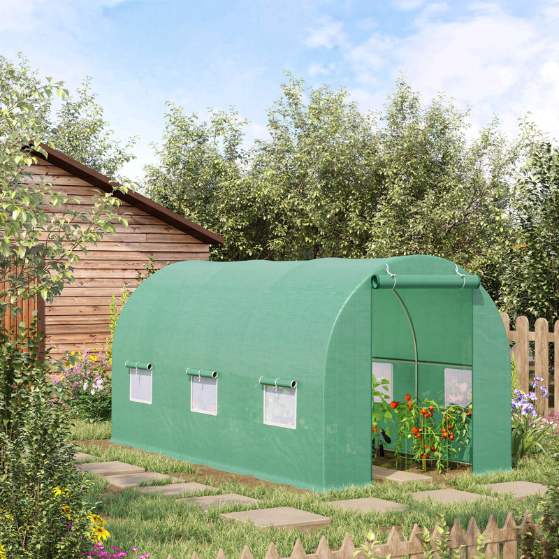 Greenhouse, Light Green, 78.8'H x 175.3'W x 74.8'D
