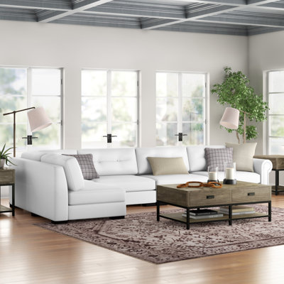 Mosely Upholstered L-Shaped Sectional Left Hand Facing