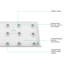Base de douche simple Laredo l 60 po x P 36 po-92120738