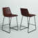 Liekele Upholstered Counter Height Modern Dining Stools