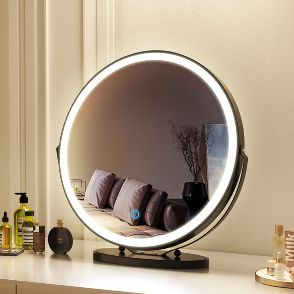 Elegant Bird Vanity Mirror - Luxe Vintage Design - Crystal-Clear
