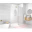 Panneau de douche fixe simple sans cadre 30 po x 78 po Vela-32927930