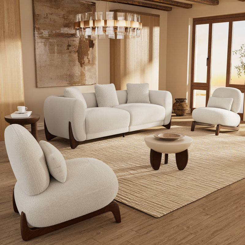 Ensemble de salon Morgan Morgan, Beige