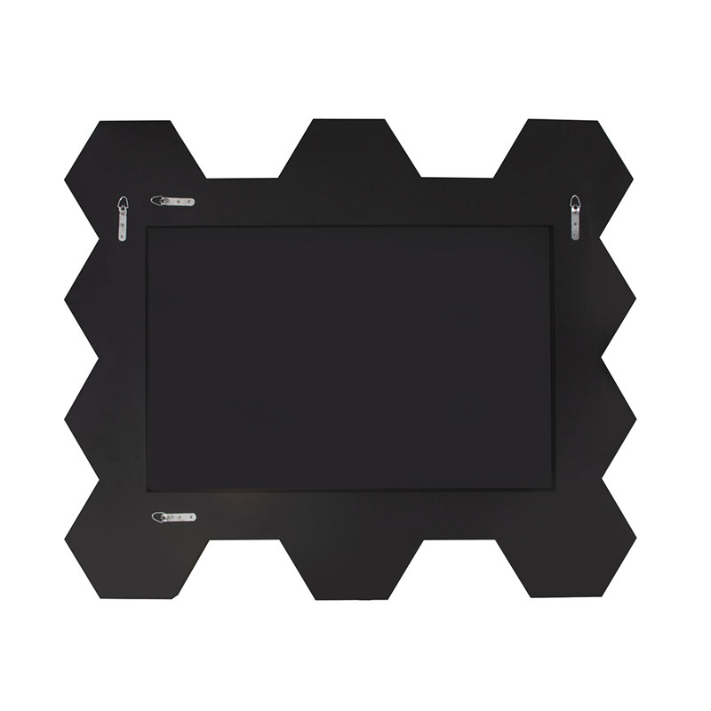 Lewisville Flat Beveled Wall Mirror