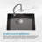 Stainless Steel Kitchen Sink-116797423