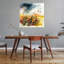 «Vibrant Wildflower Field», art moderne abstrait contemporain, fleur naturelle-129151596