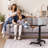 Height Adjustable Rolling Laptop Desk
