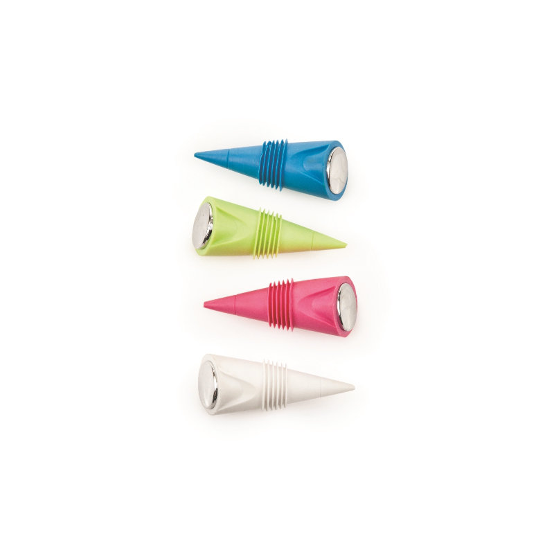 Bouchons de bouteilles en silicone Cone
