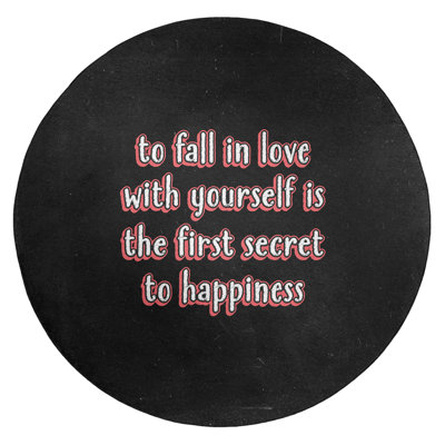 Quotes Chenille Indoor Rug