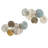 Lily Pad Multi-colored Metal Wall Décor