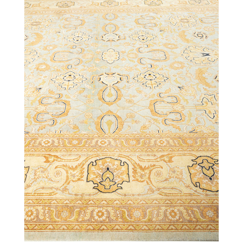 One-of-a-Kind 9'2" X 12' Hand Knotted Area Rug
