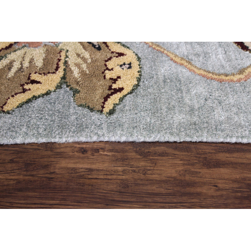 Mitcheldean Wool Floral Indoor Rug, Rectangle 2' x 3'
