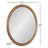 Breezewood Wooden Round Bathroom Wall Mirror-1876740762