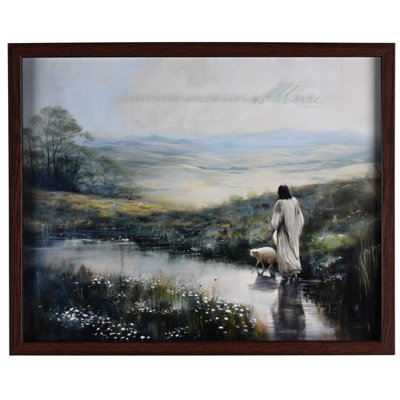 Art mural encadré «I Call Call By Name»