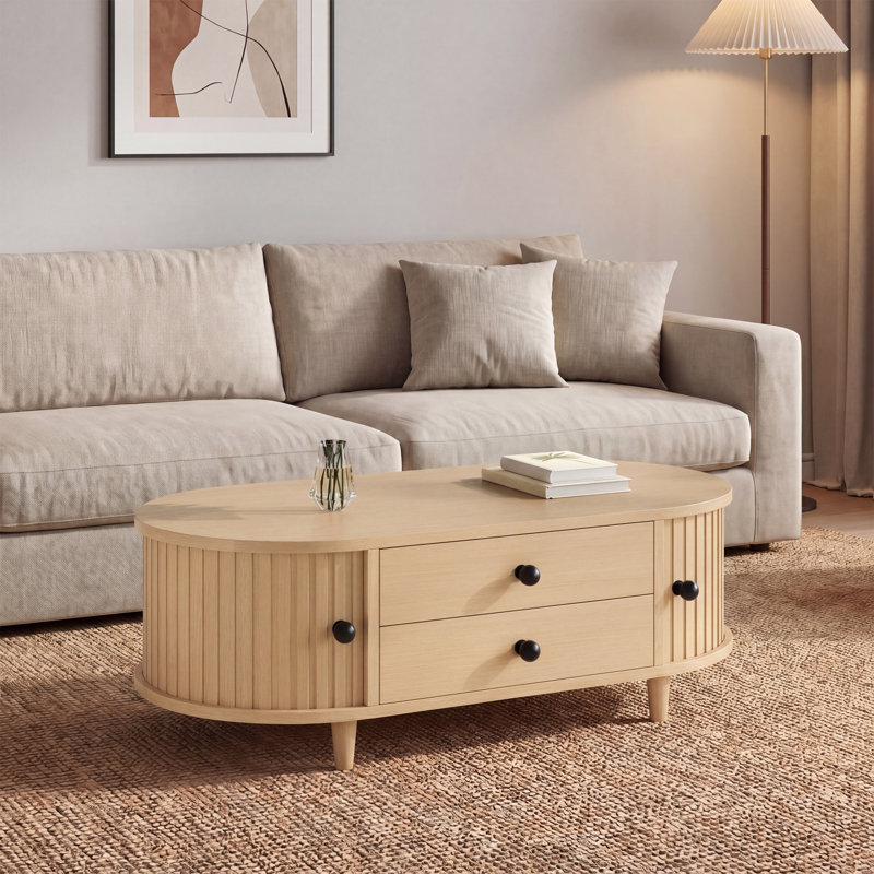 Coffee Table, Natural Wood
