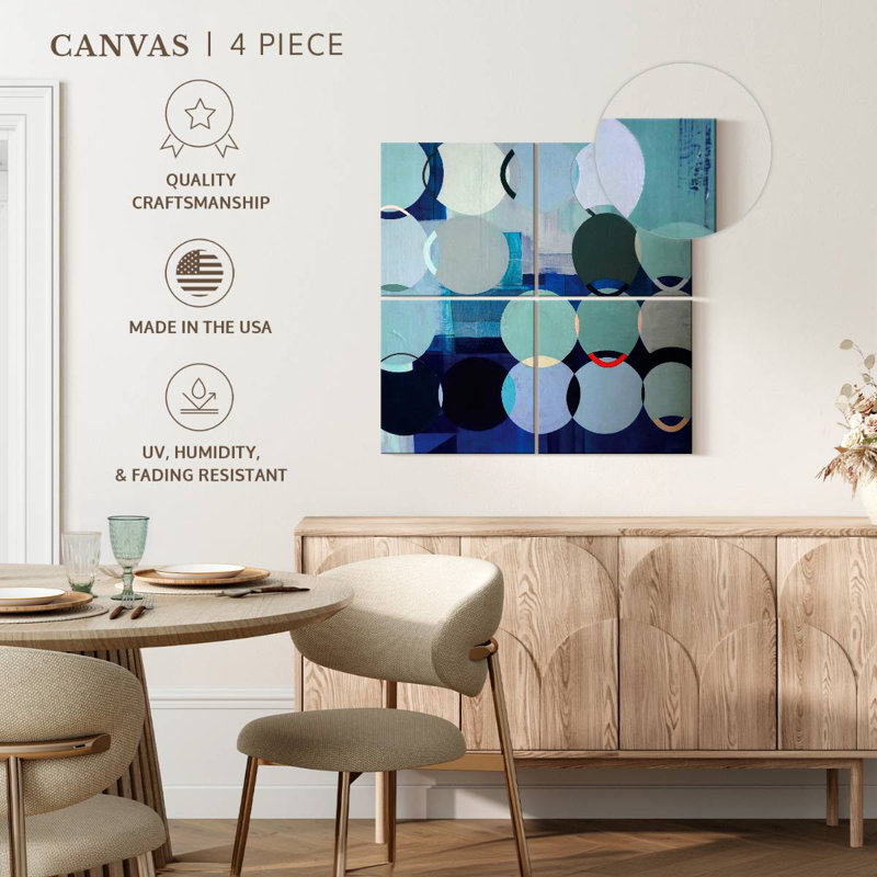 Circles No. 3, 26" H x 26" W