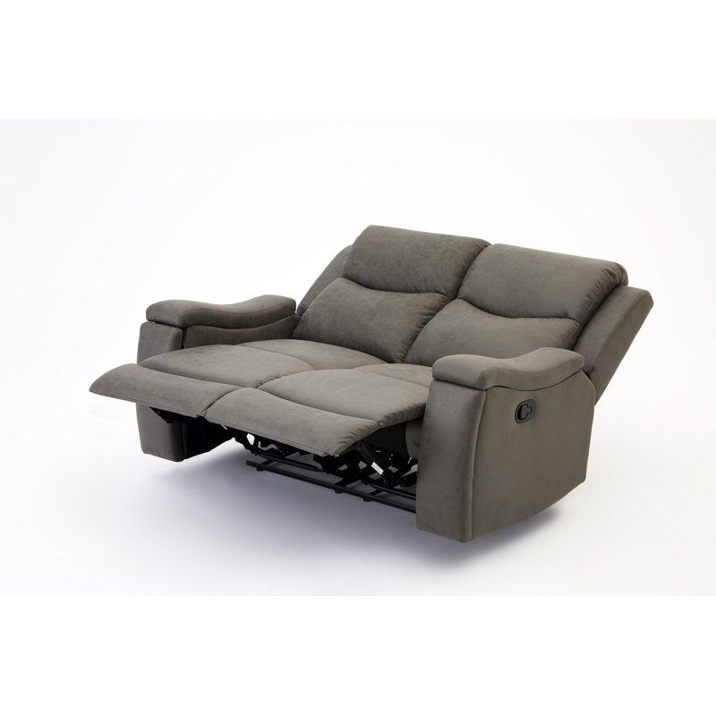 Gough 2 Seater Faux Leather Reclining Sofa