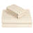100% Cotton Striped Sheet Set-22235612-22235611