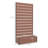 Raised Garden Bed with Trellis for Climbing Plants & Vines, Brown-22151883