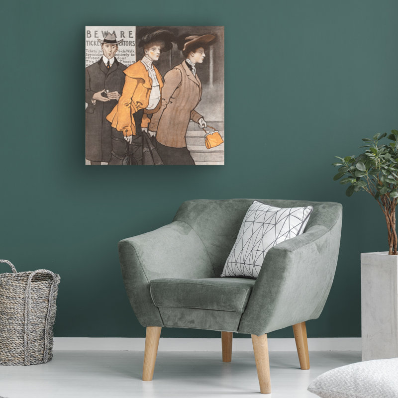 Edward Penfield Colliers, 14 novembre, peinture sur toile, H 24 po x l 24 po