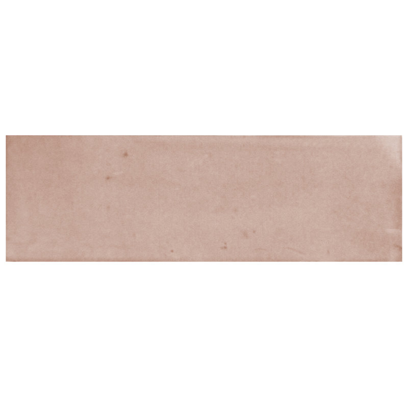 Coco 2" x 6" Porcelain Brick Look Subway Wall & Floor Tile, Orchard Pink