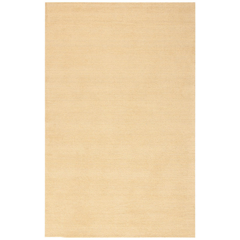 Tapis beige en laine Moreau, Rectangle 6 pi x 9 pi