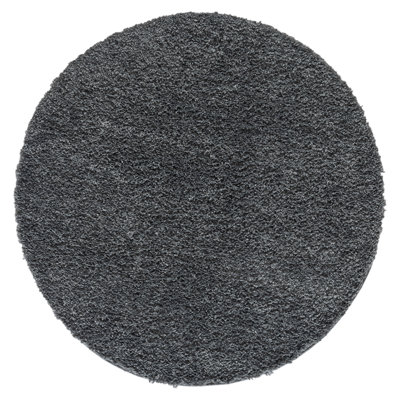 Shaggy Lush dark grey Rug