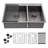 Drop In Double Bowl Kitchen Sink