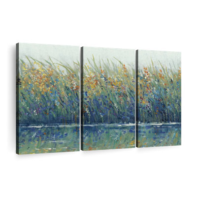 Wildflower Reflection II Canvas Print