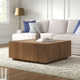 Taryn 42" Block Coffee Table