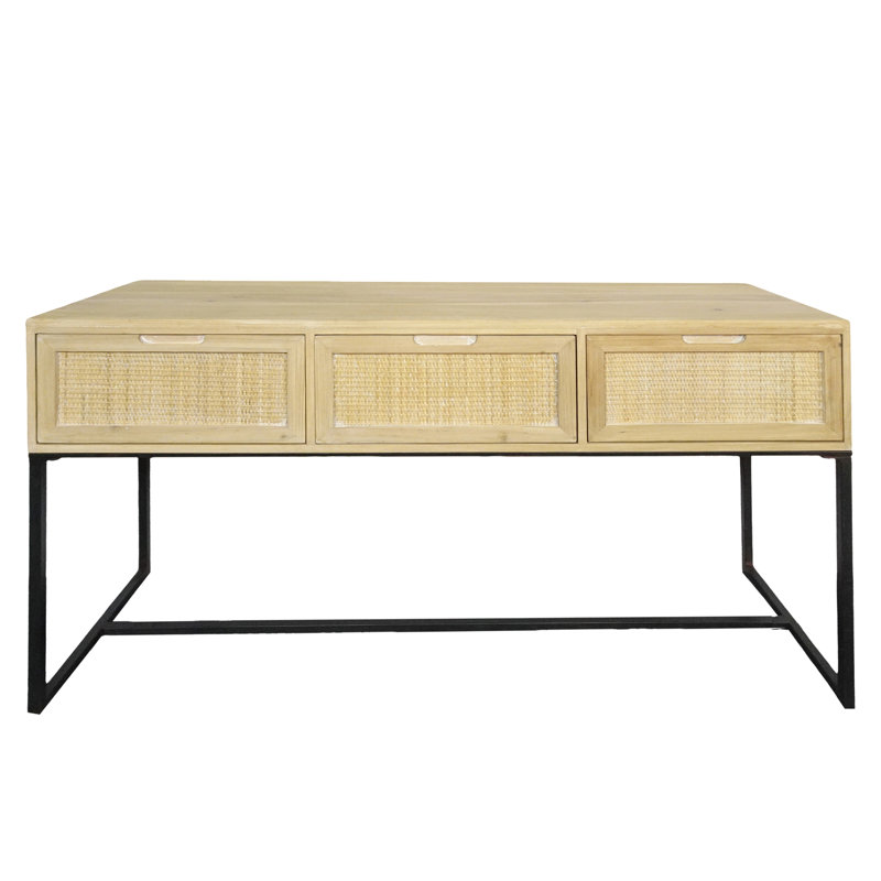 Table de vestibule en métal 54 po