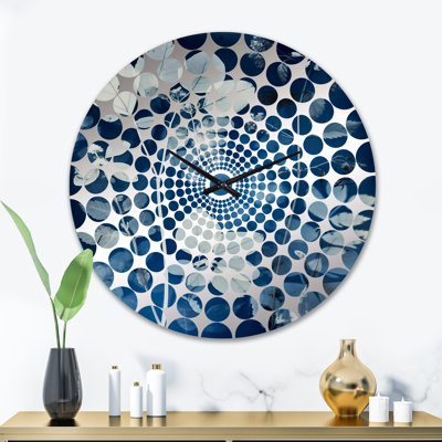 Horloge murale Janina - Abstract Botanicals