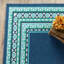 Tapis intérieur / extérieur bleu sarcelle / bleu / vert / blanc Deltana-23970761