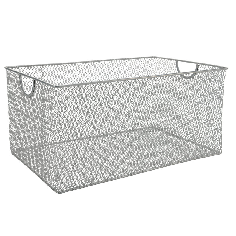 Boîte en métal, H 7 po x l 15 po x P 9 po
