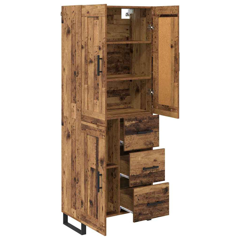 69.5cm Sideboard, Old Wood