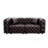 Modern 2-Seater Loveseat with 2 Pillows