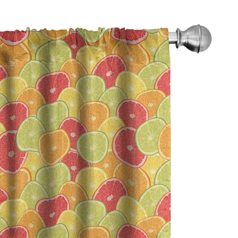 Semi-Sheer Rod Pocket Sliding Panel, 28" x 63"