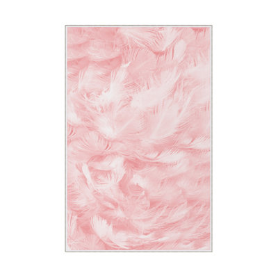 Luxurious Woven Carpet Rug, 2.6 x 4.0 ft | 100% Polyester, 0.4 in Pile Height | Antibacterial & Non-Slip PVC Dot Underside | Machine Washable, 3D Digital Printing | Perfect for Living Room & Bedroom Decor