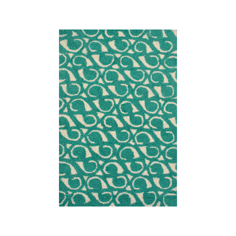 Geometric Indoor Rug, Rectangle 5' x 7'