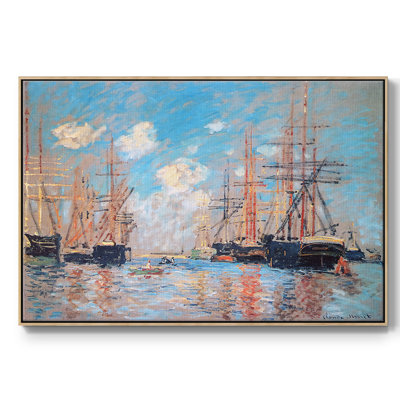 " The Sea, Port In Amsterdam, 1874 "