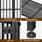 Large Foldable Dog Crate Furniture, Assembly-Free Dog Crate With Adjustable Bowls And Name Tag For Small, Medium, Large Dog-50994929-34654247