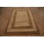 Tapis brun à motif géométrique moderne de style Gabbeh 6 x 8