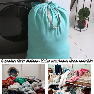 Sac à linge en tissu
