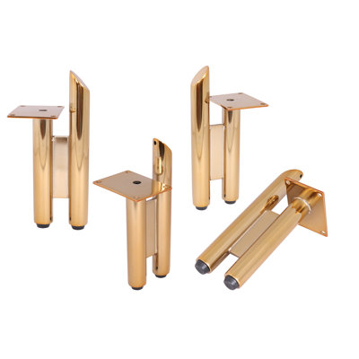 4pcs Metal Furniture Legs, Modern Style Coffee Table Sofa Legs,kitchen Table Legs, Bathroom Cabinet Cupboard Legs,diy Leg