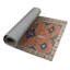Tapis intérieur et extérieur brun Overdyed