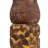 10'' H Solid Wood Tabletop Pillar